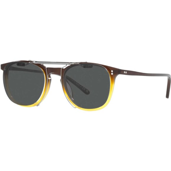 OLIVER PEOPLES FINLEY 1993 CLIP ON 50mm~DkGrey POLAR MSRP...